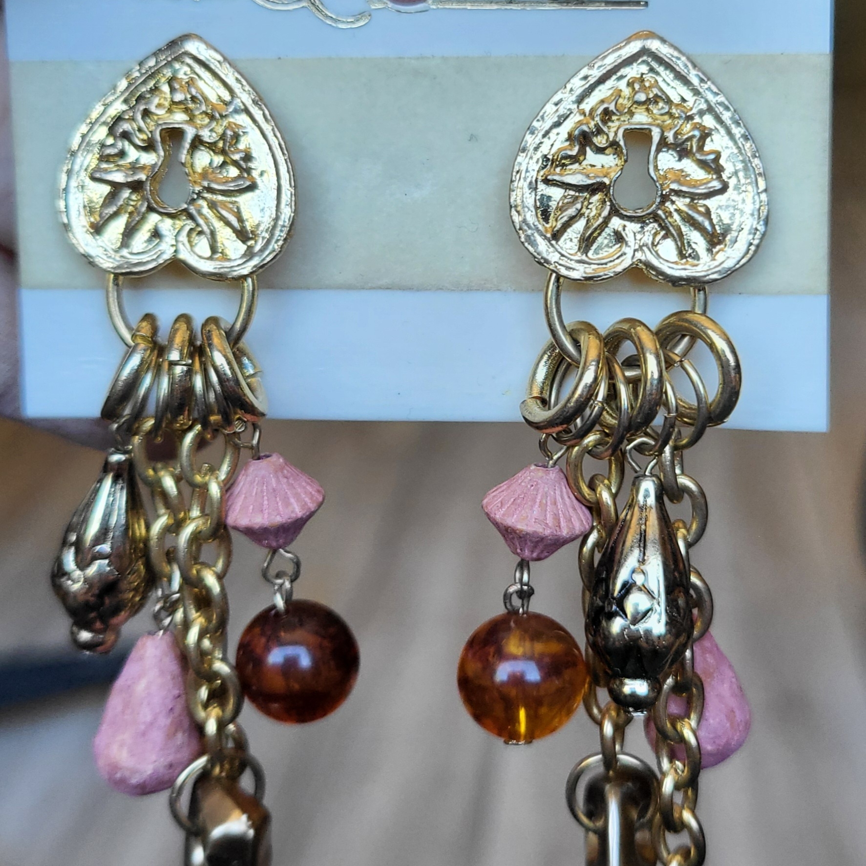 Vintage Fashion Dangle Earrings From Korea Vintage Fashion Dangle Earrings From Korea
